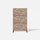 corten flowleaf privacy screen set