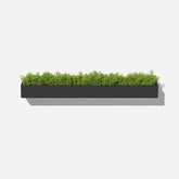 geo hanging trough planter