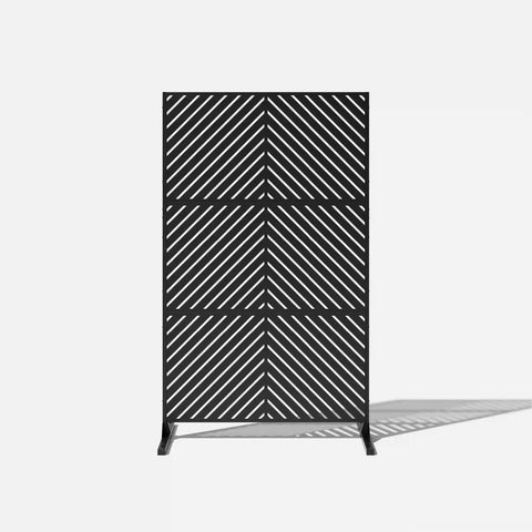 corten arrow privacy screen set