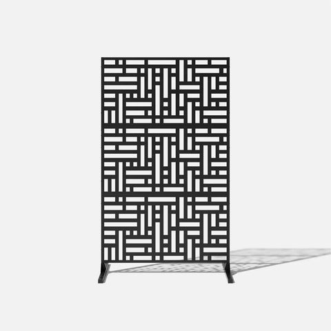 blocks privacy screen set