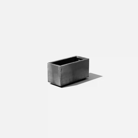 corten long box planter
