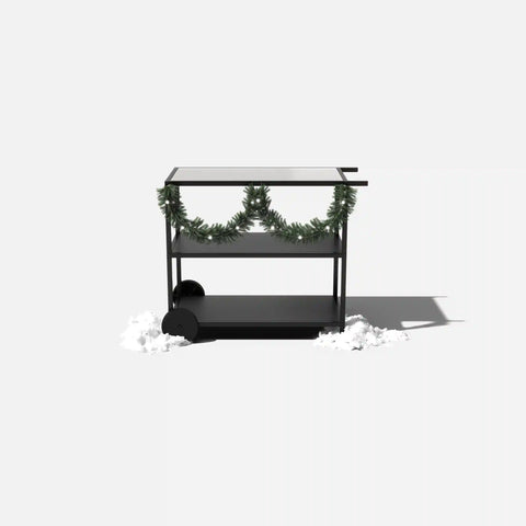 outdoor kitchen bar cart