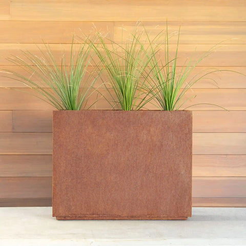 corten span planter