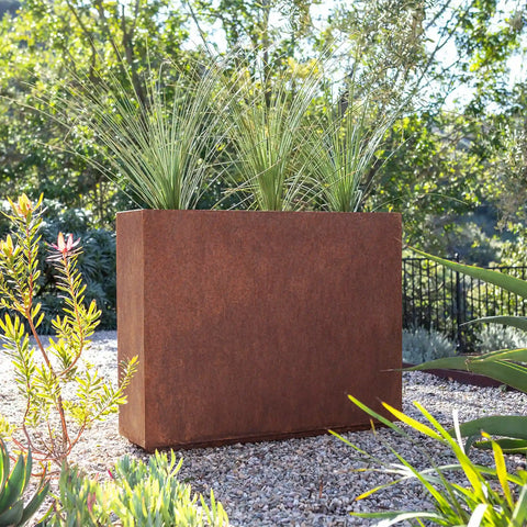 corten span planter
