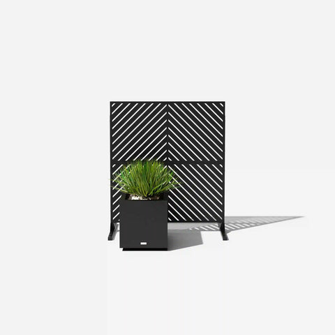 corten arrow privacy screen set