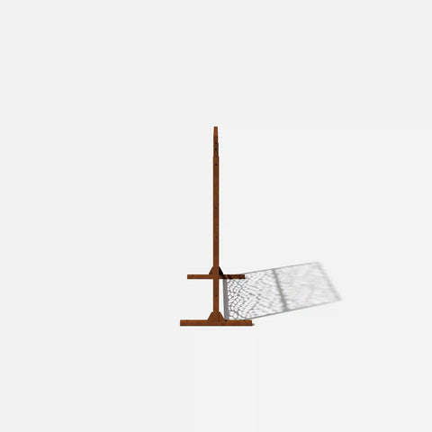 corten flowleaf privacy screen set