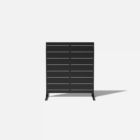 corten linear privacy screen set