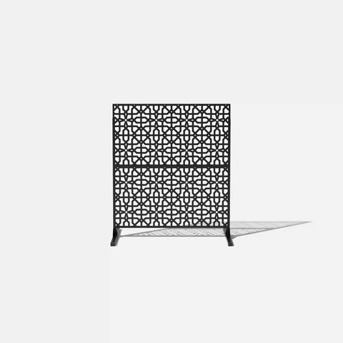 corten parilla privacy screen set