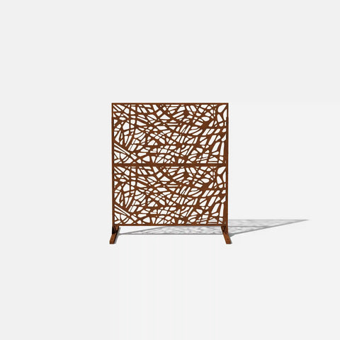 corten web privacy screen set