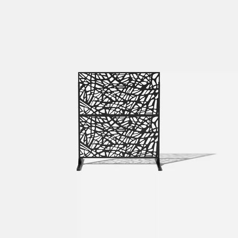 corten web privacy screen set
