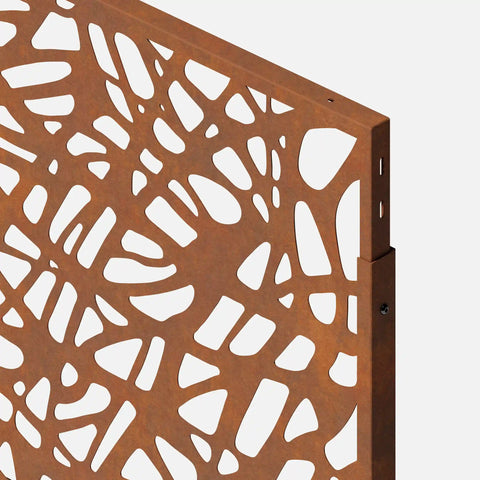 corten web privacy screen set