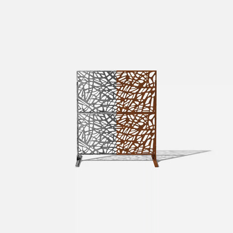 corten web privacy screen set