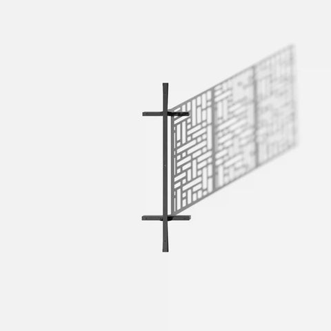 blocks privacy screen set