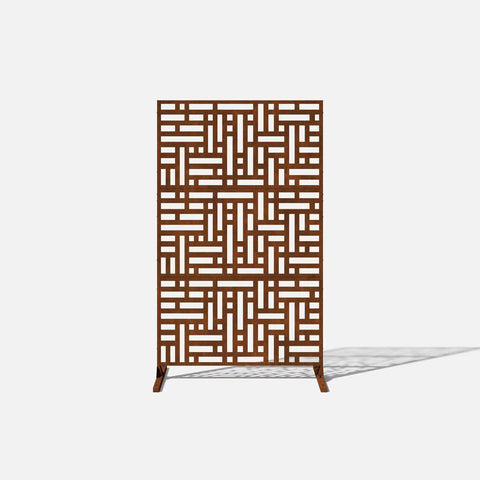 blocks privacy screen set
