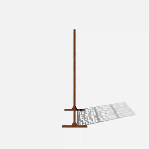 corten blocks privacy screen set