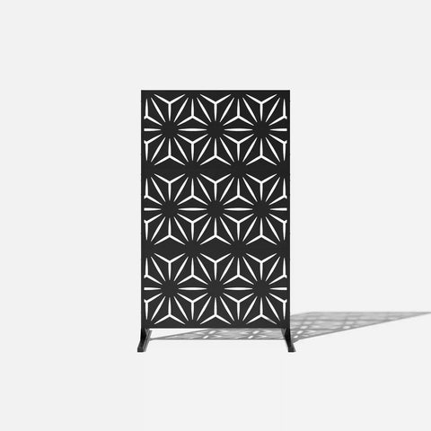 corten star privacy screen set
