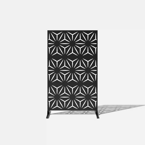 corten star privacy screen set