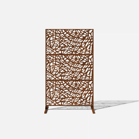 corten web privacy screen set