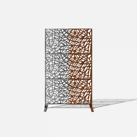 corten web privacy screen set