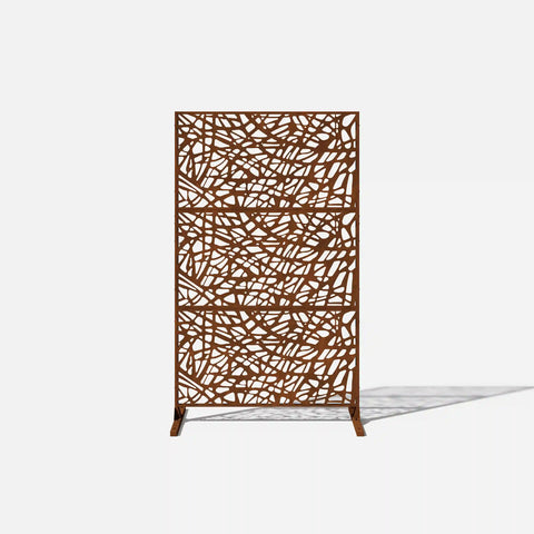corten web privacy screen set