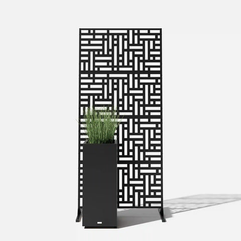 blocks privacy screen set