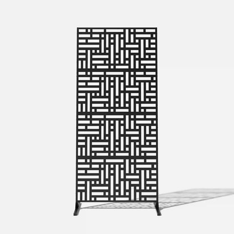 blocks privacy screen set