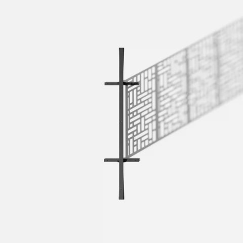 blocks privacy screen set