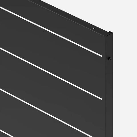 corten linear privacy screen set