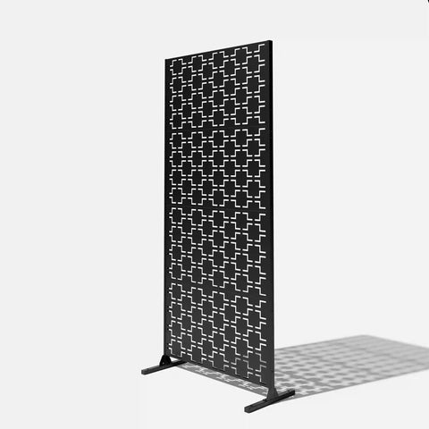 corten quadra privacy screen set