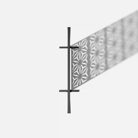 corten star privacy screen set