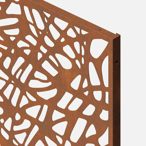 corten web privacy screen set