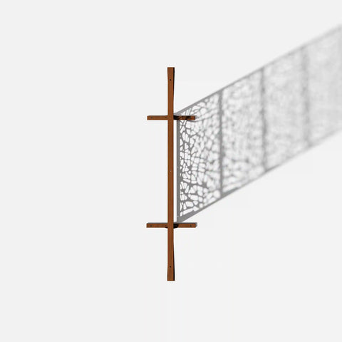 corten web privacy screen set