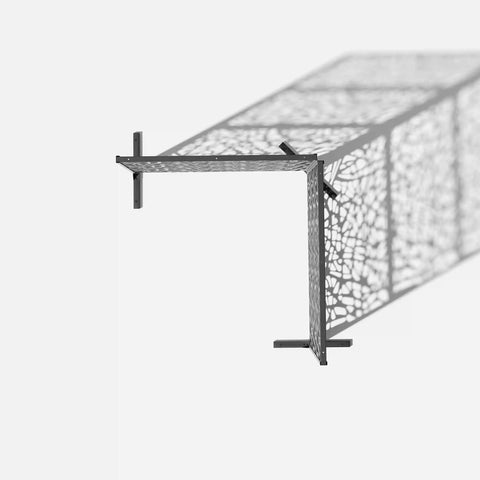 corten web privacy screen set