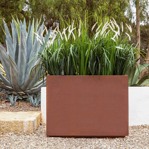 corten span planter