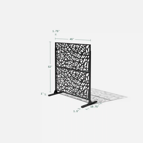 corten web privacy screen set