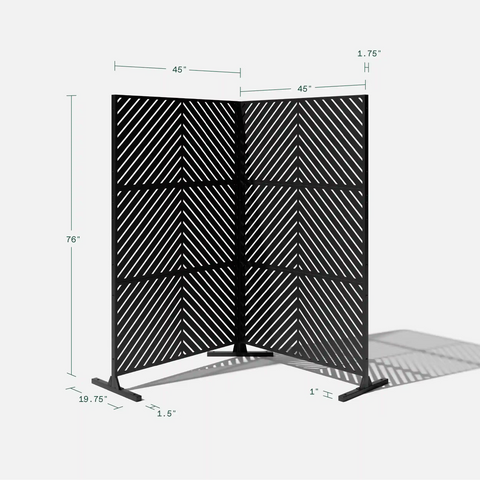 arrow privacy screen set