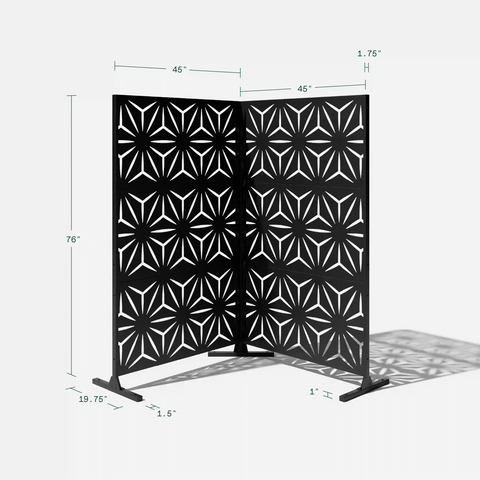 star privacy screen set