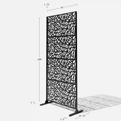 corten web privacy screen set