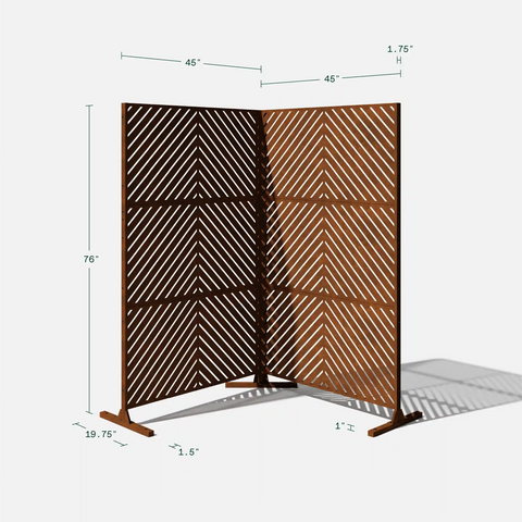 arrow privacy screen set