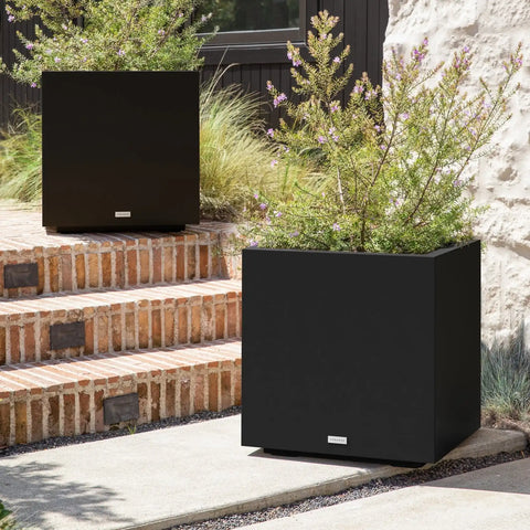 block cube planter