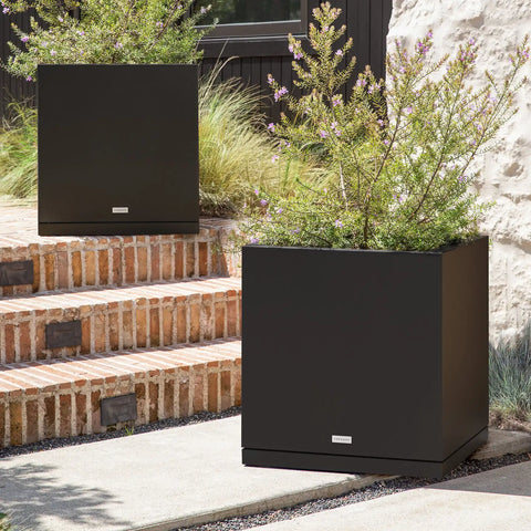 block cube planter