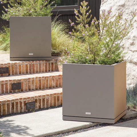 block cube planter