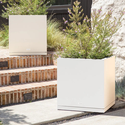block cube planter