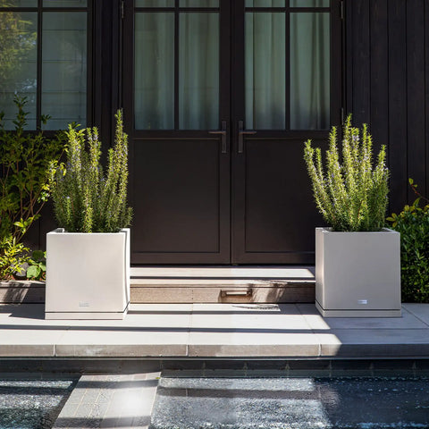 block cube planter