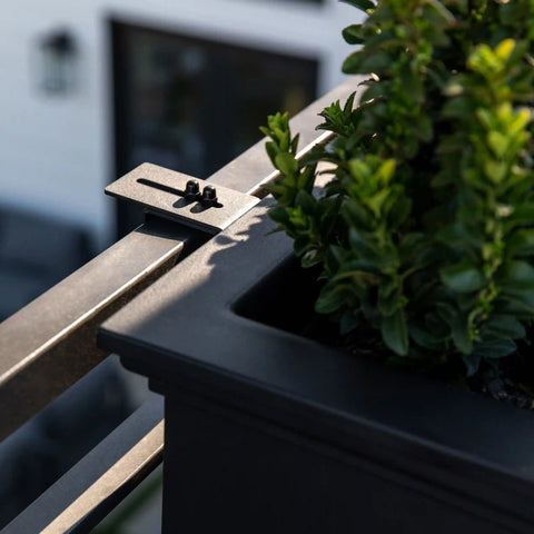 brixton railing planter
