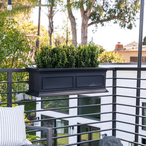 brixton railing planter