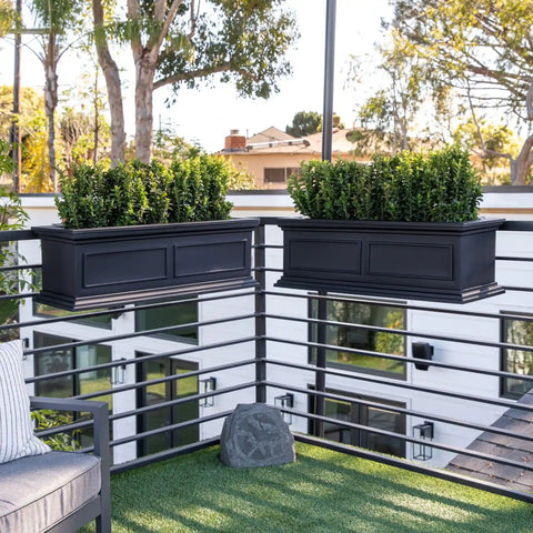 brixton railing planter
