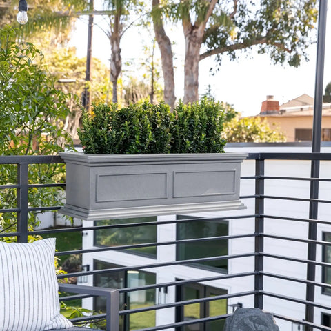brixton railing planter