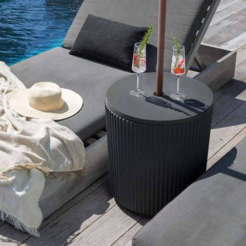 demi shade side table