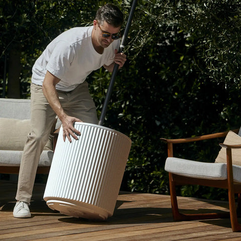demi shade side table